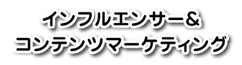 インフルエンサーマーケティング